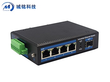 百兆1光4電工業(yè)級以太網(wǎng)交換機 CM14F-SFP 